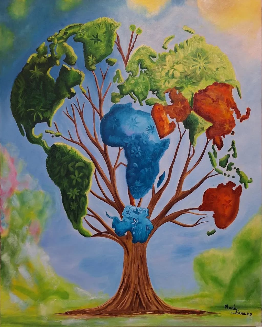 World Tree Map