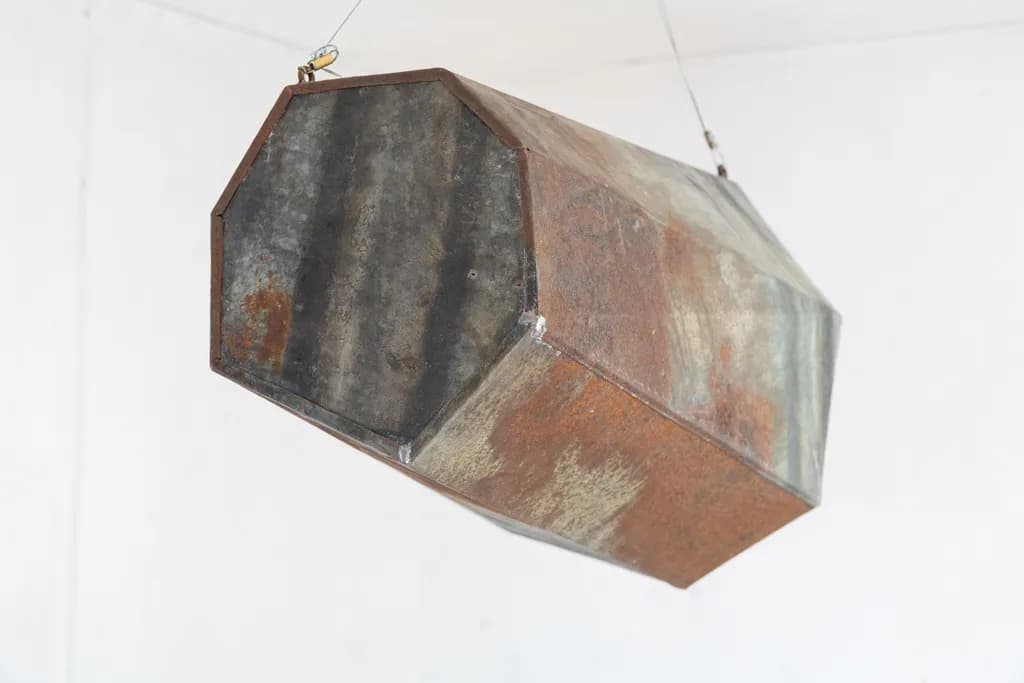 Rusty Metal Octagon