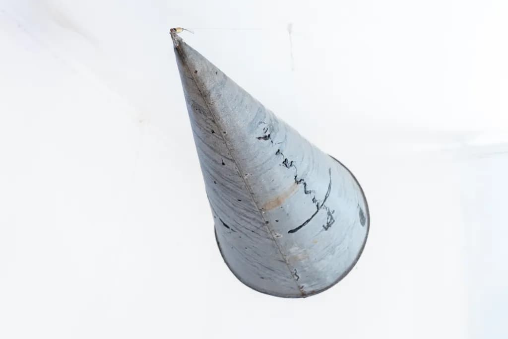 Rustic Metal Cone