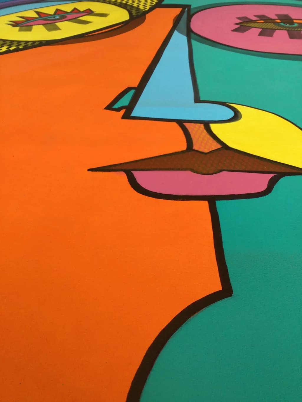 Colorful Faces