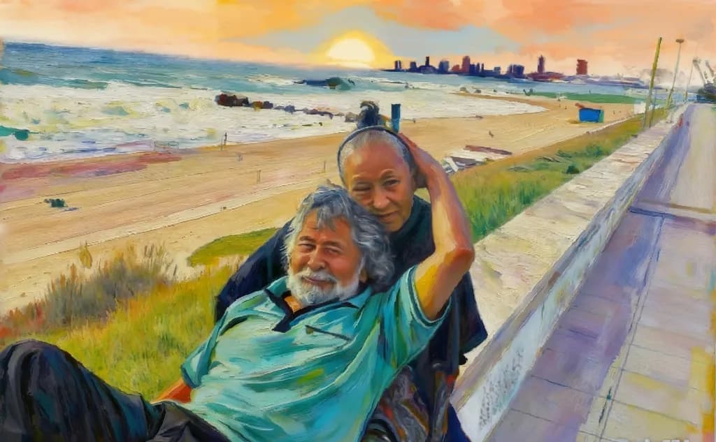 Proyecto at Sunset