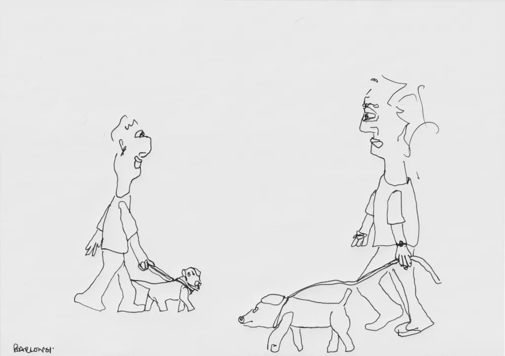 Leash Crossing