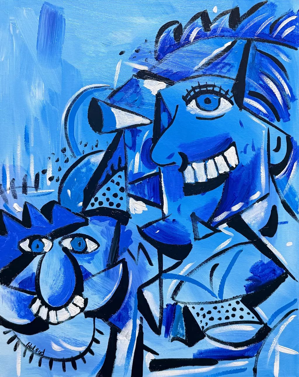 Festive Blue