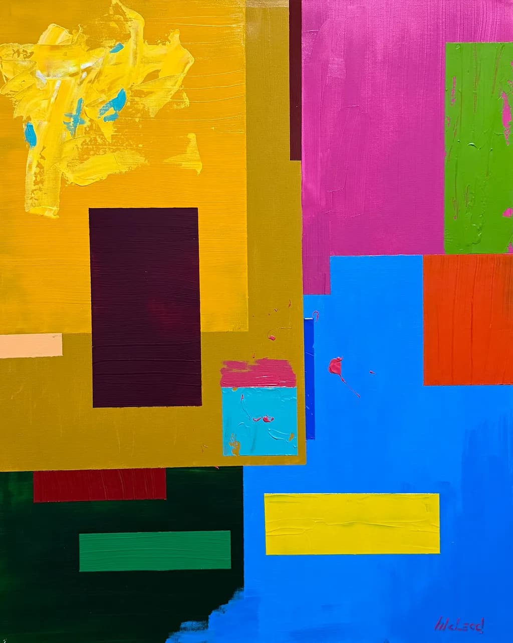 Color Grid Composition