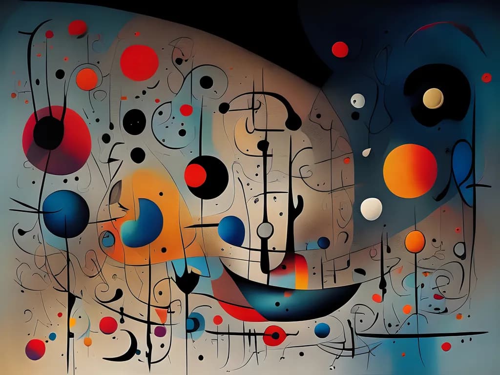 Miro Restaurant Abstract