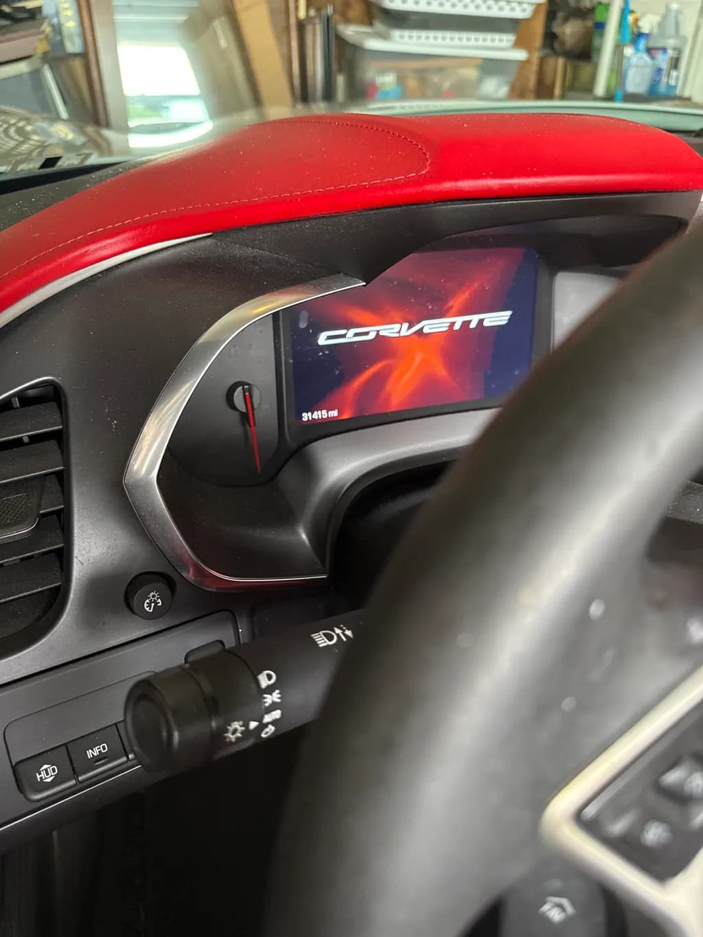 Corvette Dashboard Detail