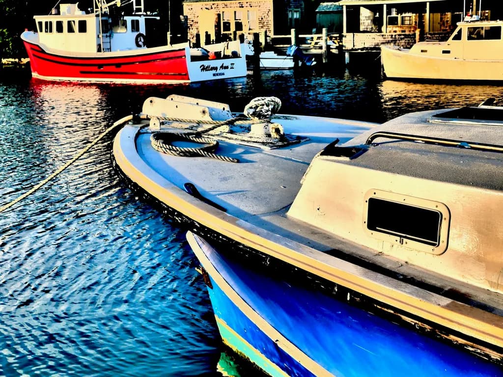 Harbor Contrasts