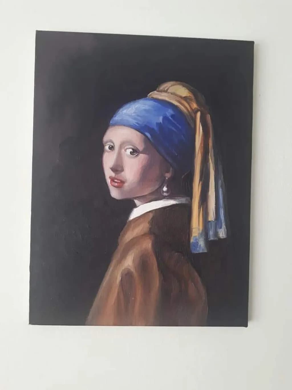 Blue Turban Portrait
