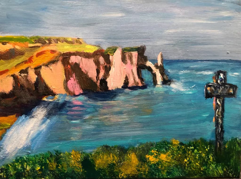 Étretat Cliffs Revisited