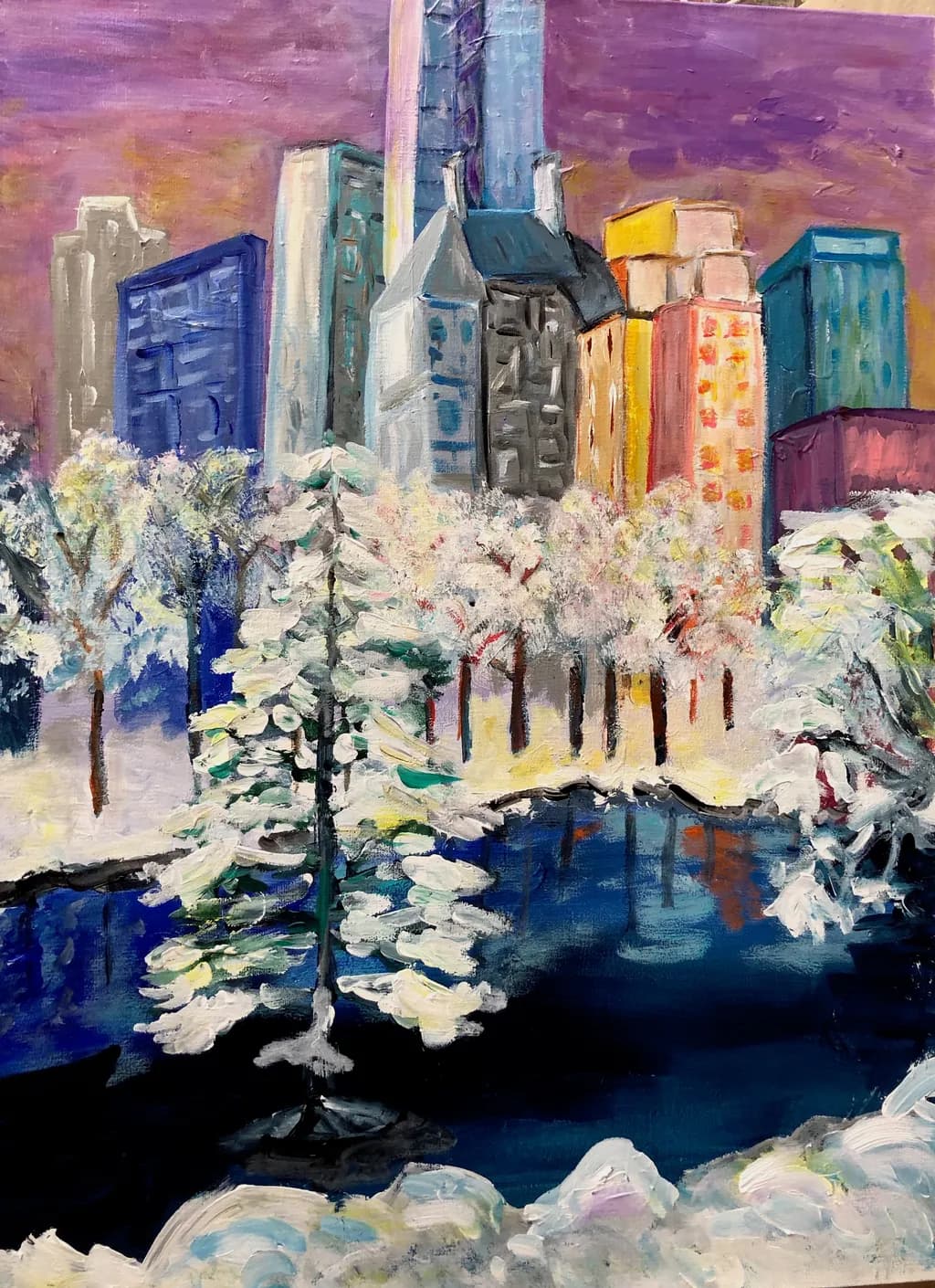 New York Winter Twilight