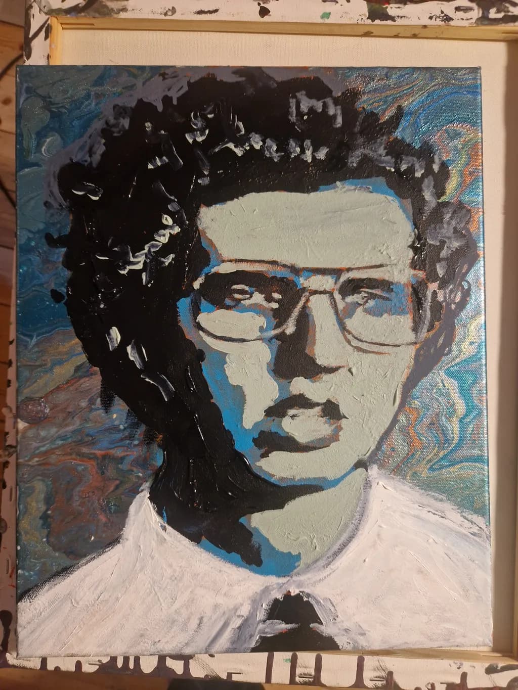 Portrait in Blue