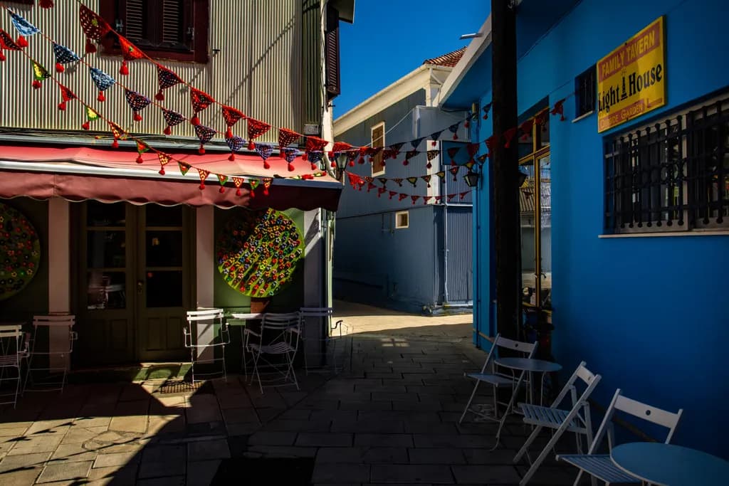 Colorful Alleyway