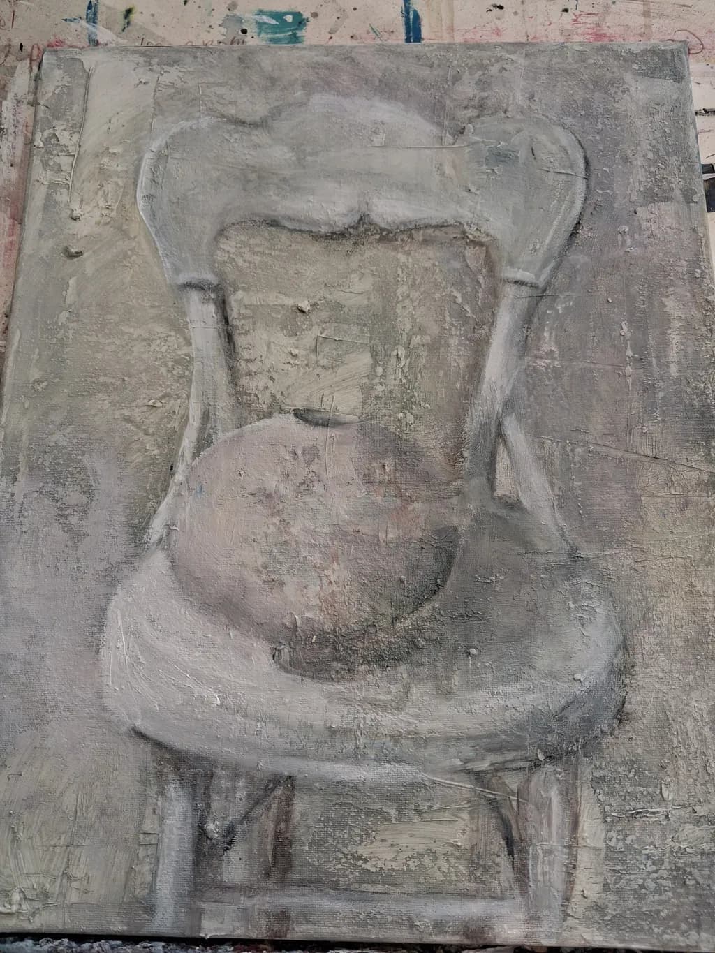 Worn Chair