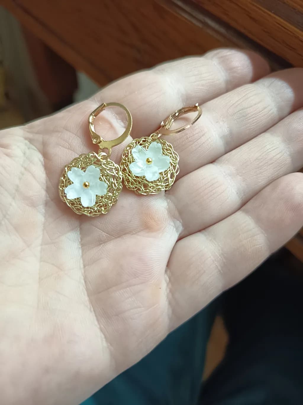Floral Nest Earrings