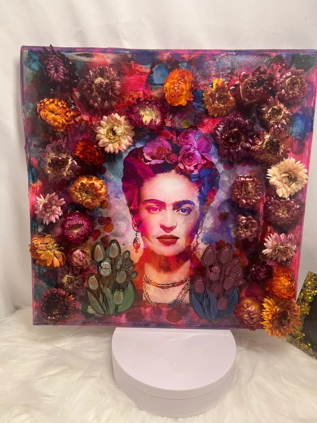 Frida Among Flowers