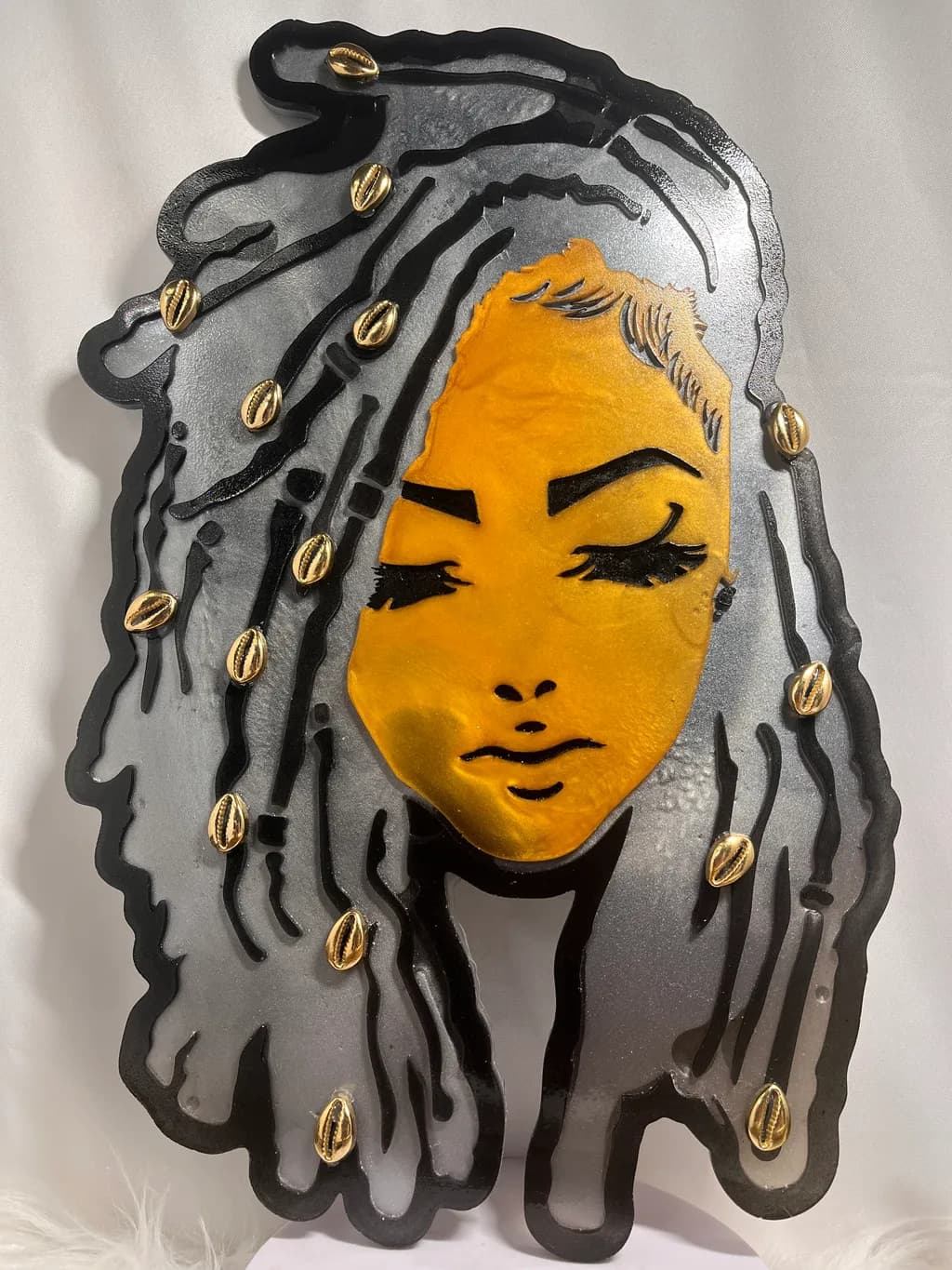 Golden Gaze Portrait