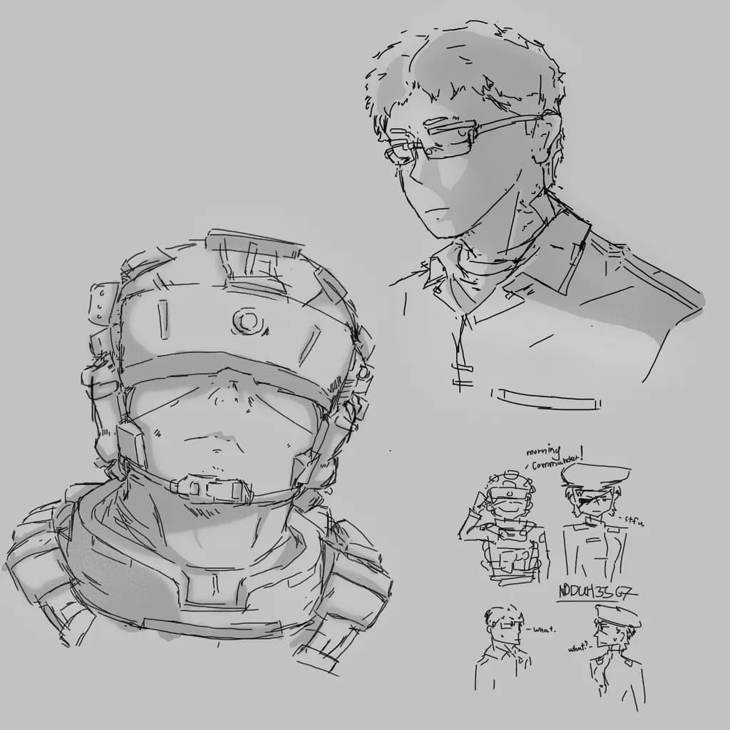 Commander Sketches