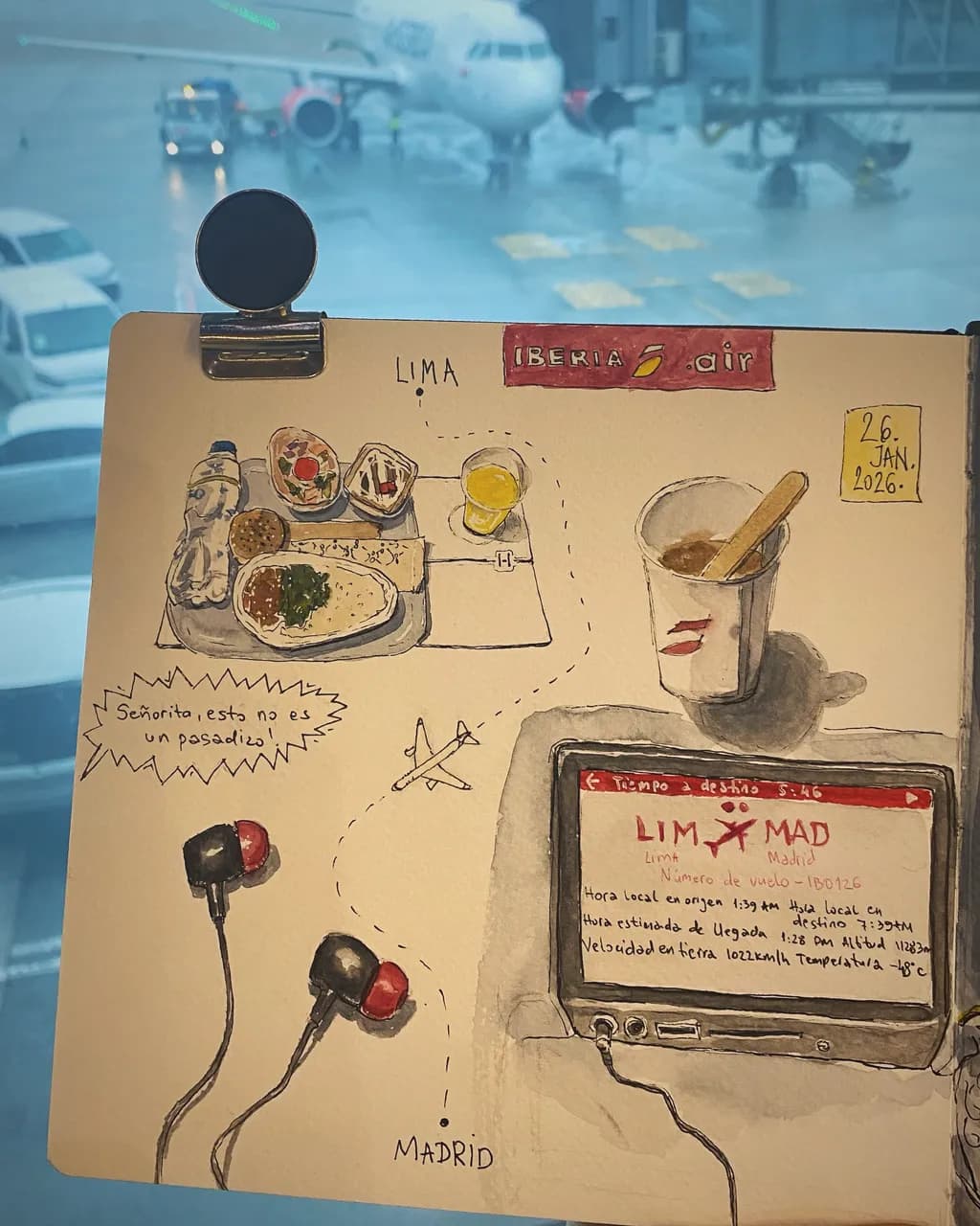 Travel Diary: Lima to Madrid