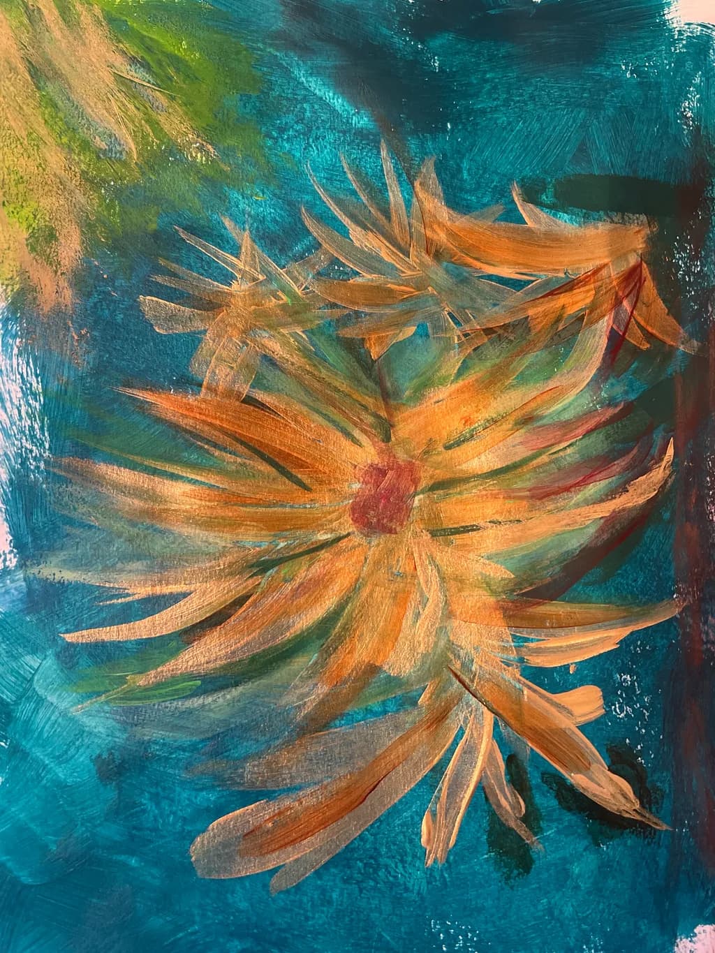 Golden Blooms
