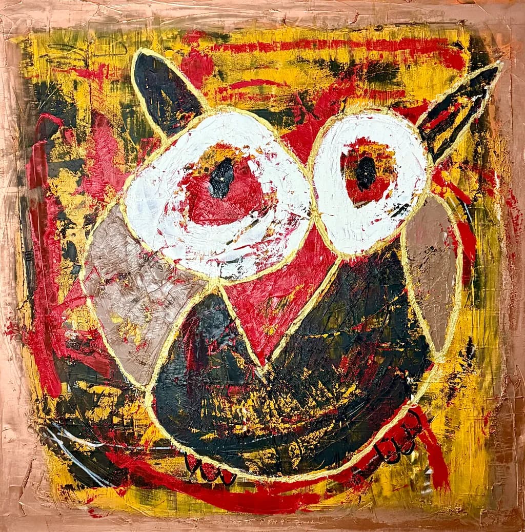 Playful Owl