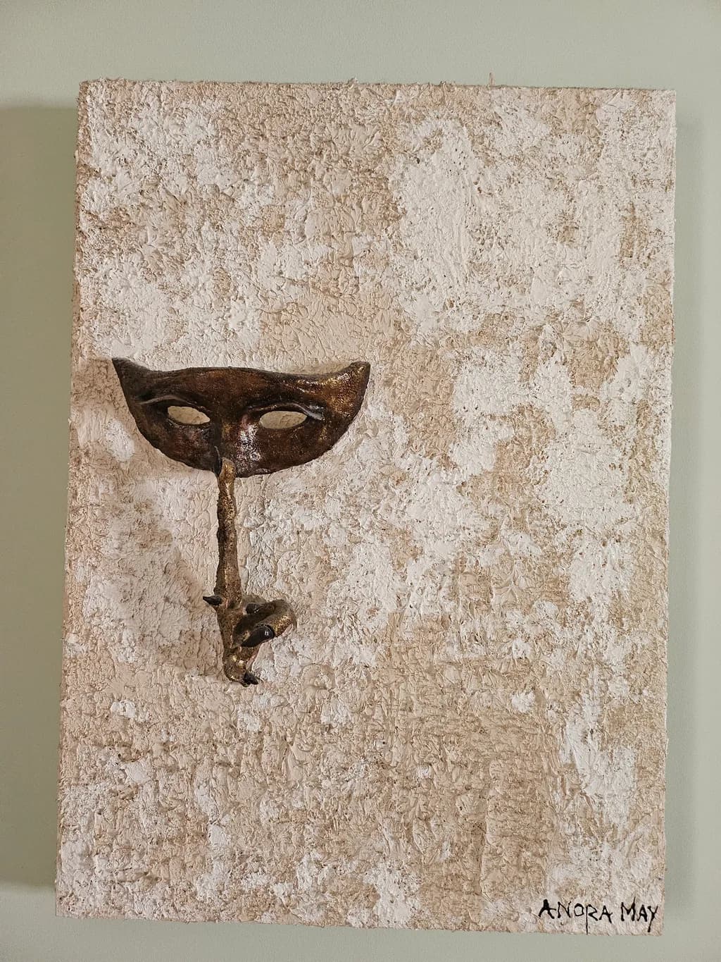 Bronze Mask Texture