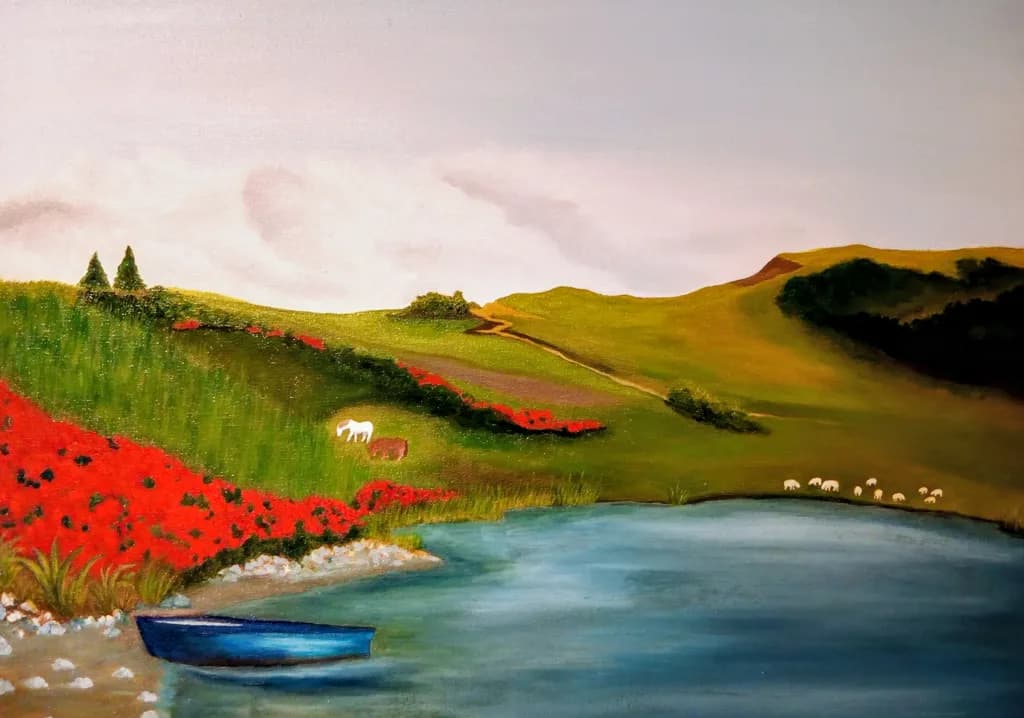 Poppy Meadow Lake