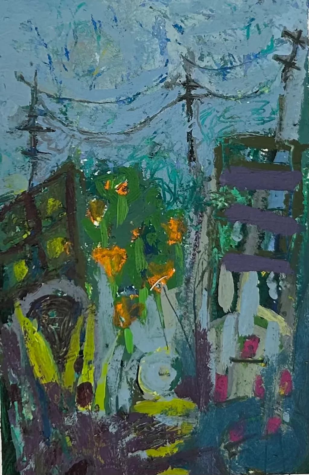 Garden Power Lines