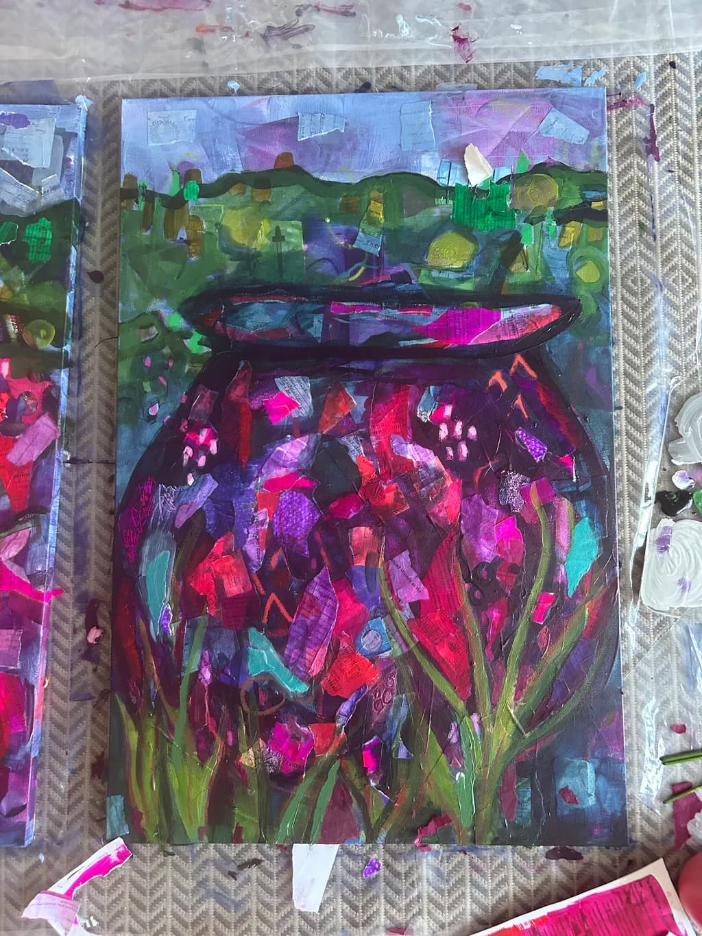 Floral Vase Burst