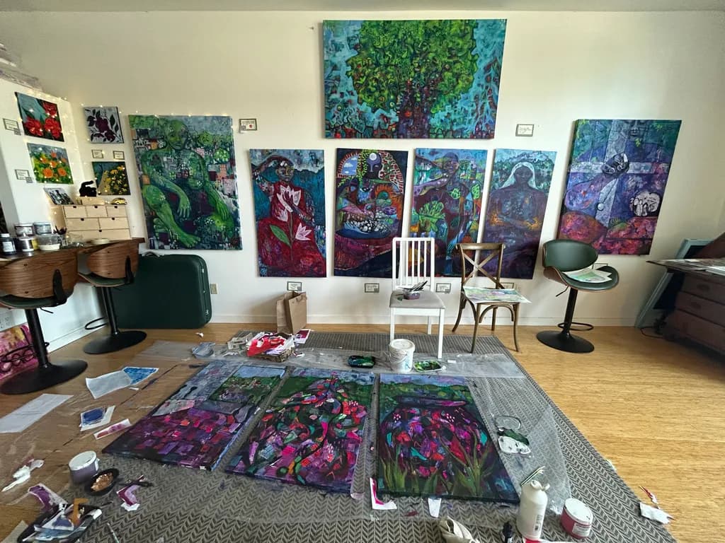 Garden Bloom Panels