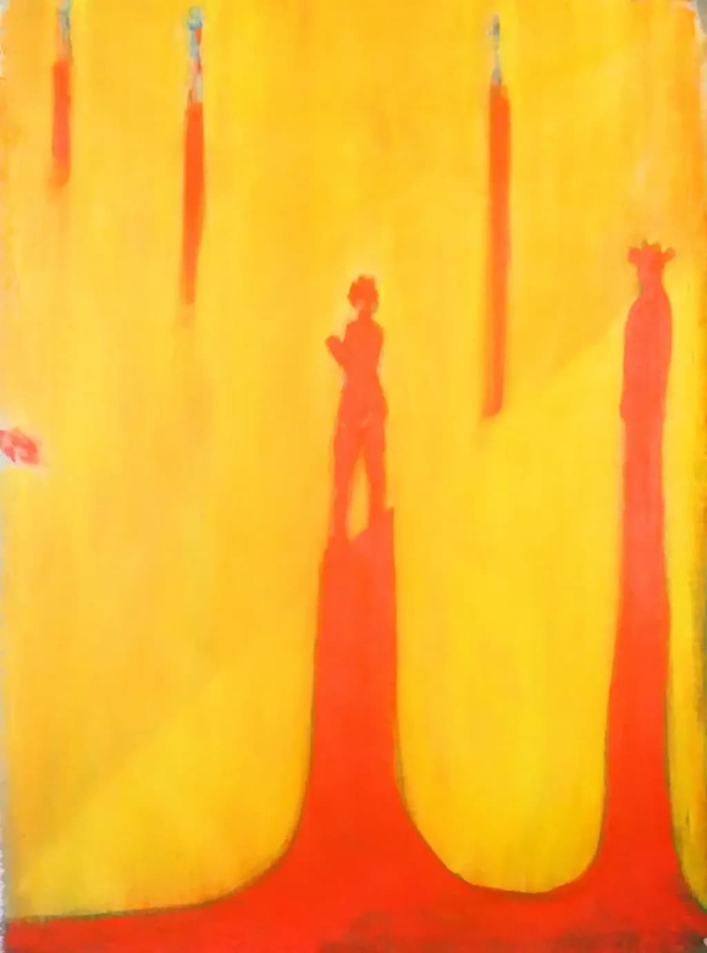 Silhouettes in Yellow
