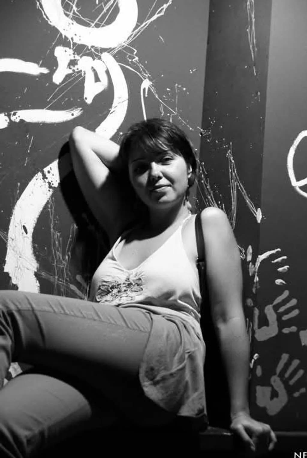 Urban Handprints Portrait