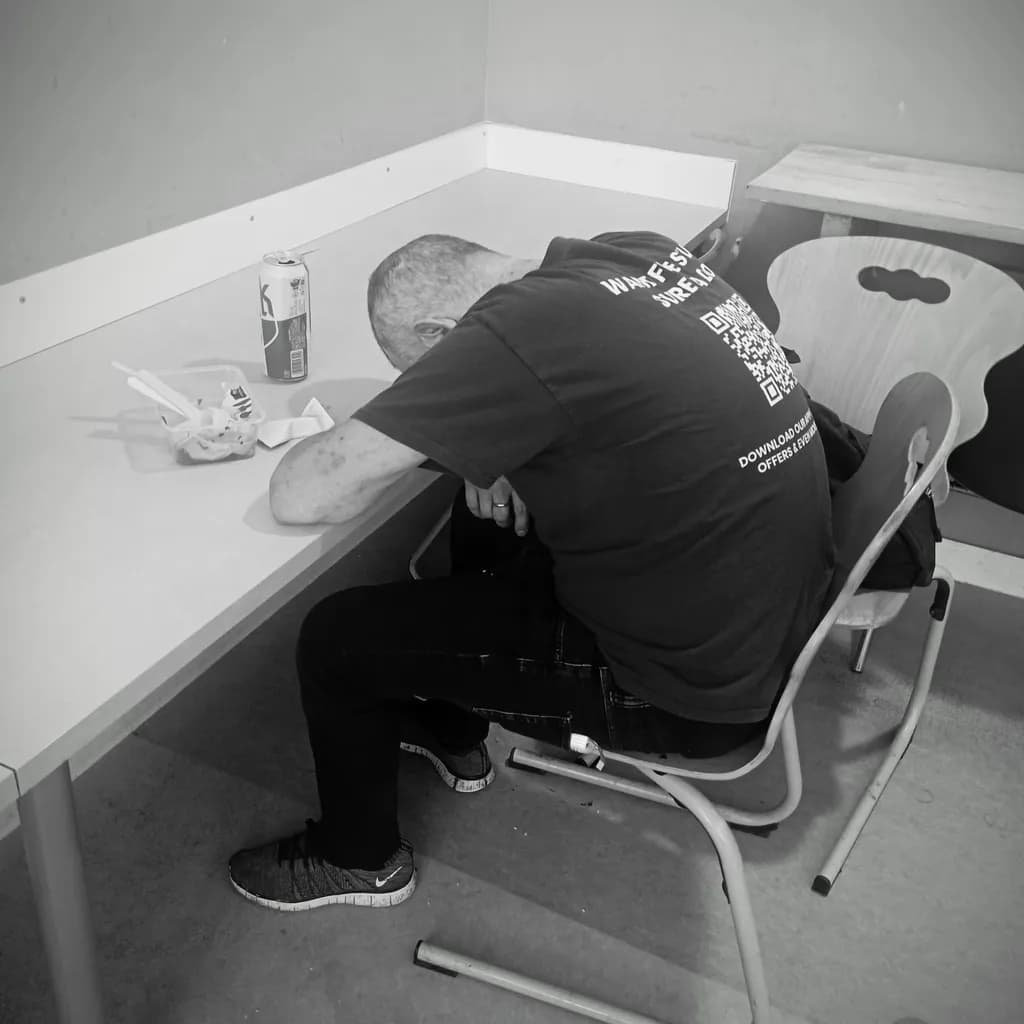 Resting at the Table