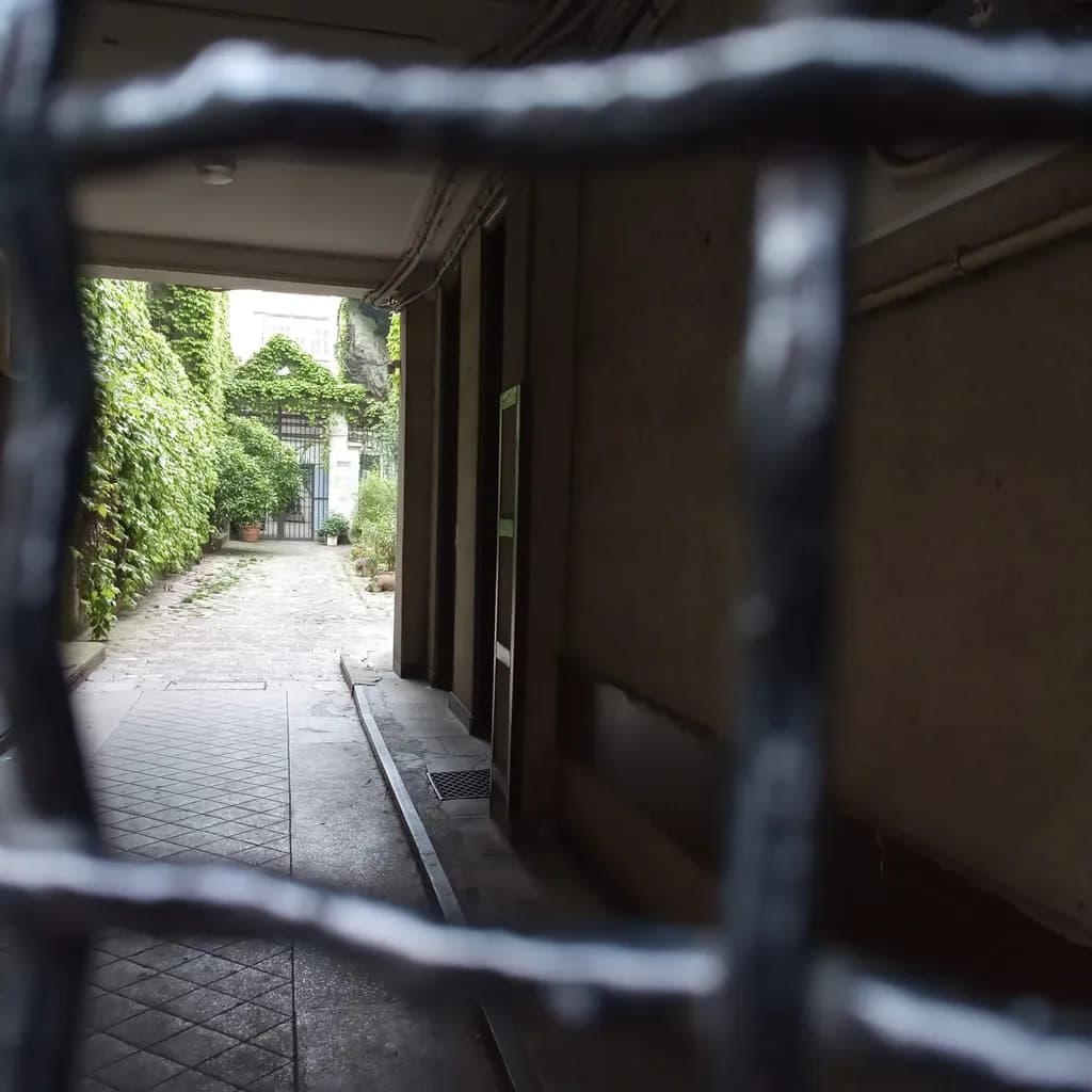 Ivy-Cloaked Passageway