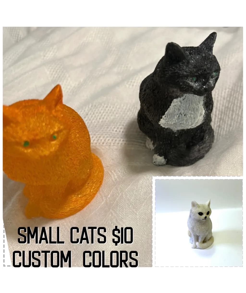 Charming Cat Figurines