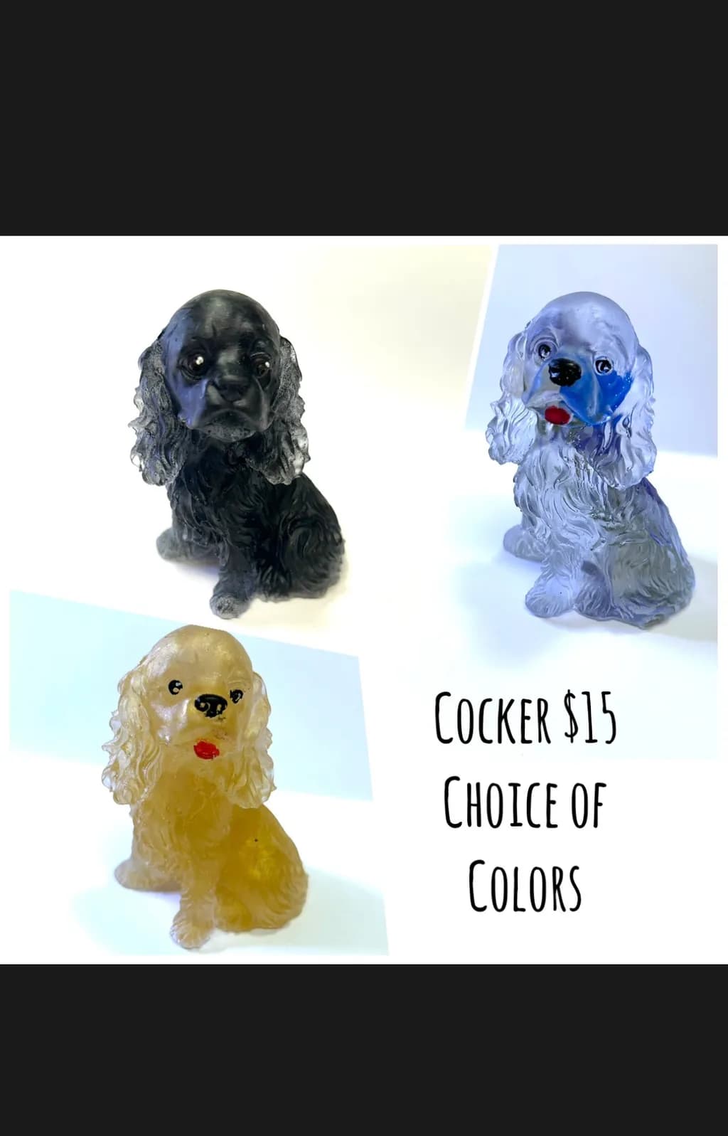 Cocker Spaniel Figurines