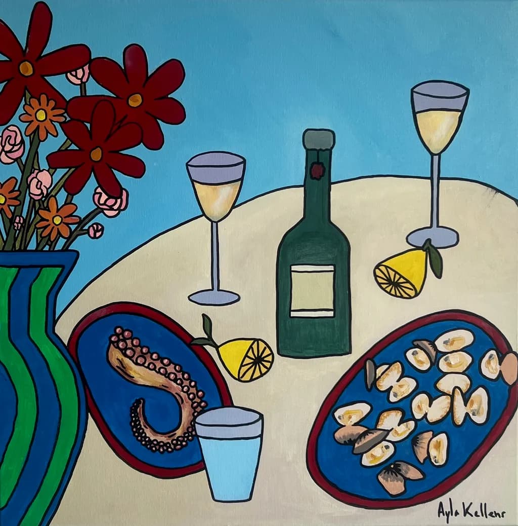 seafood dinner SOLD