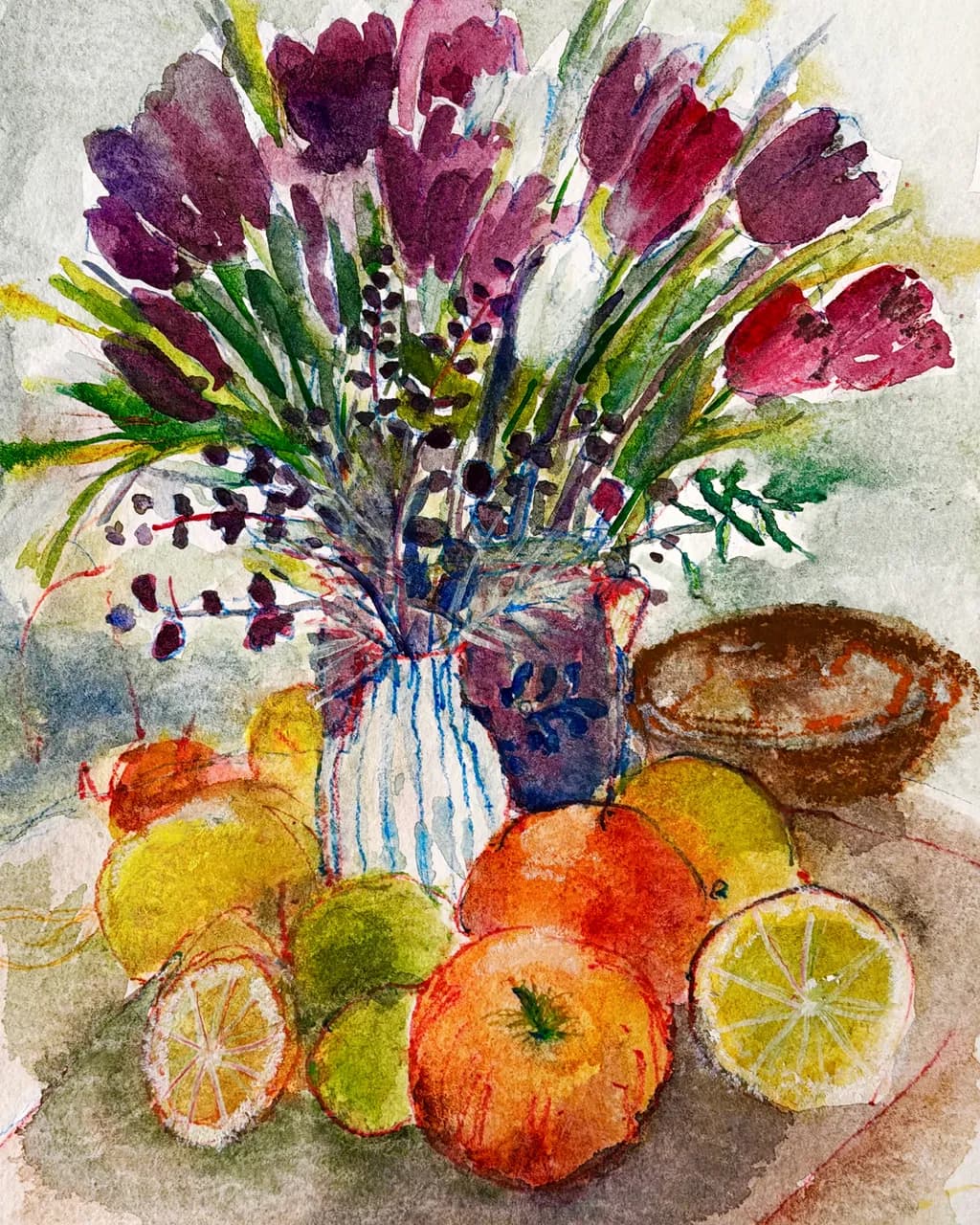 Floral Citrus Harmony