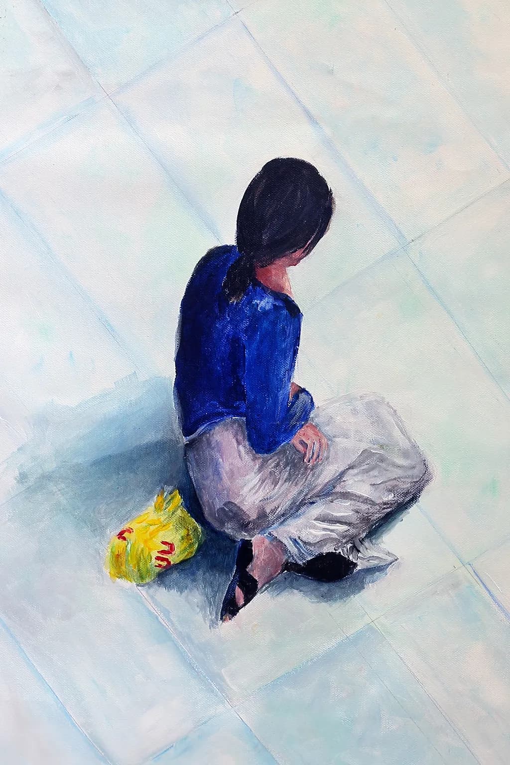 Tiled Floor Contemplation