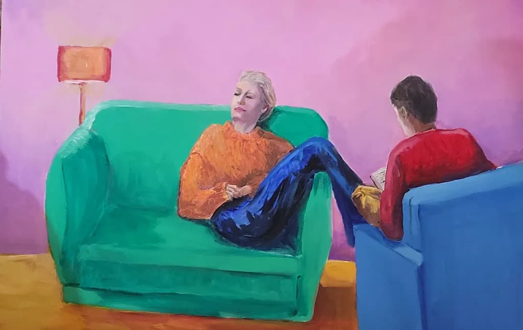 Interior Couch Scene
