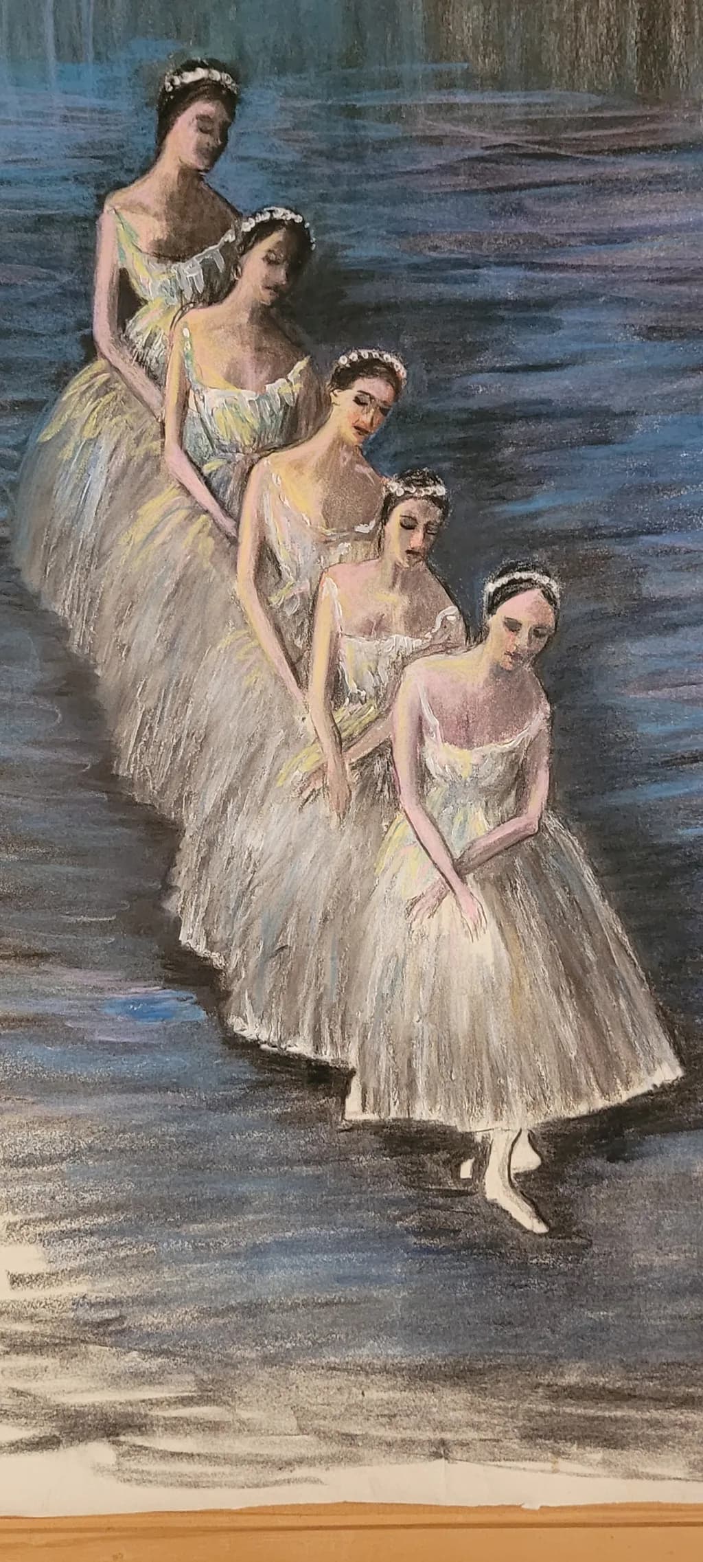 Ballet Dancers Line