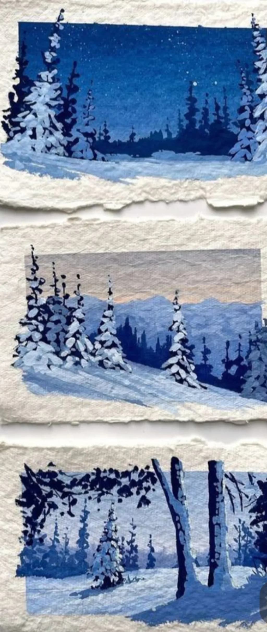 Winter Pines Trio