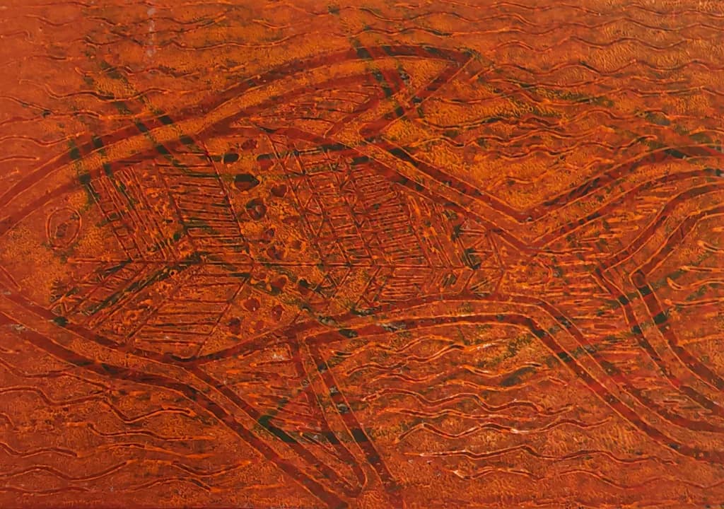 Fluid Orange Patterns
