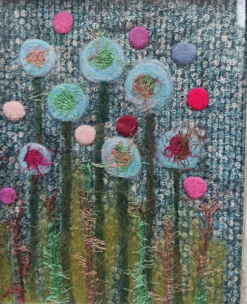 Felted Blooms