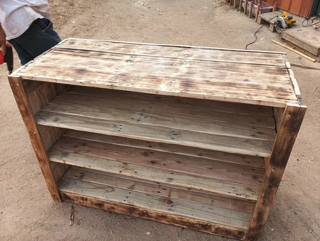 Rustic Reclaimed Shelf
