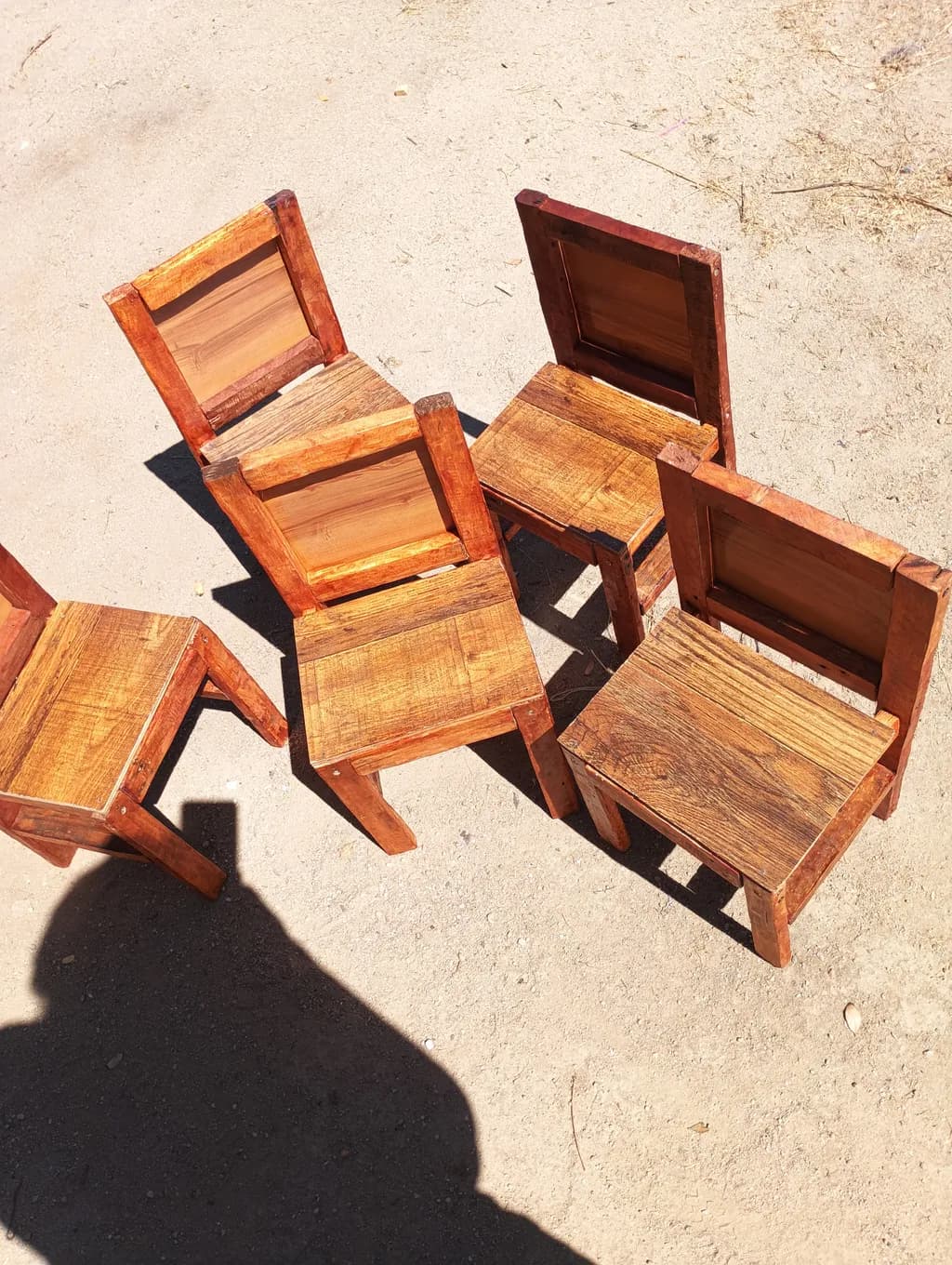 Rustic Wooden Chairs