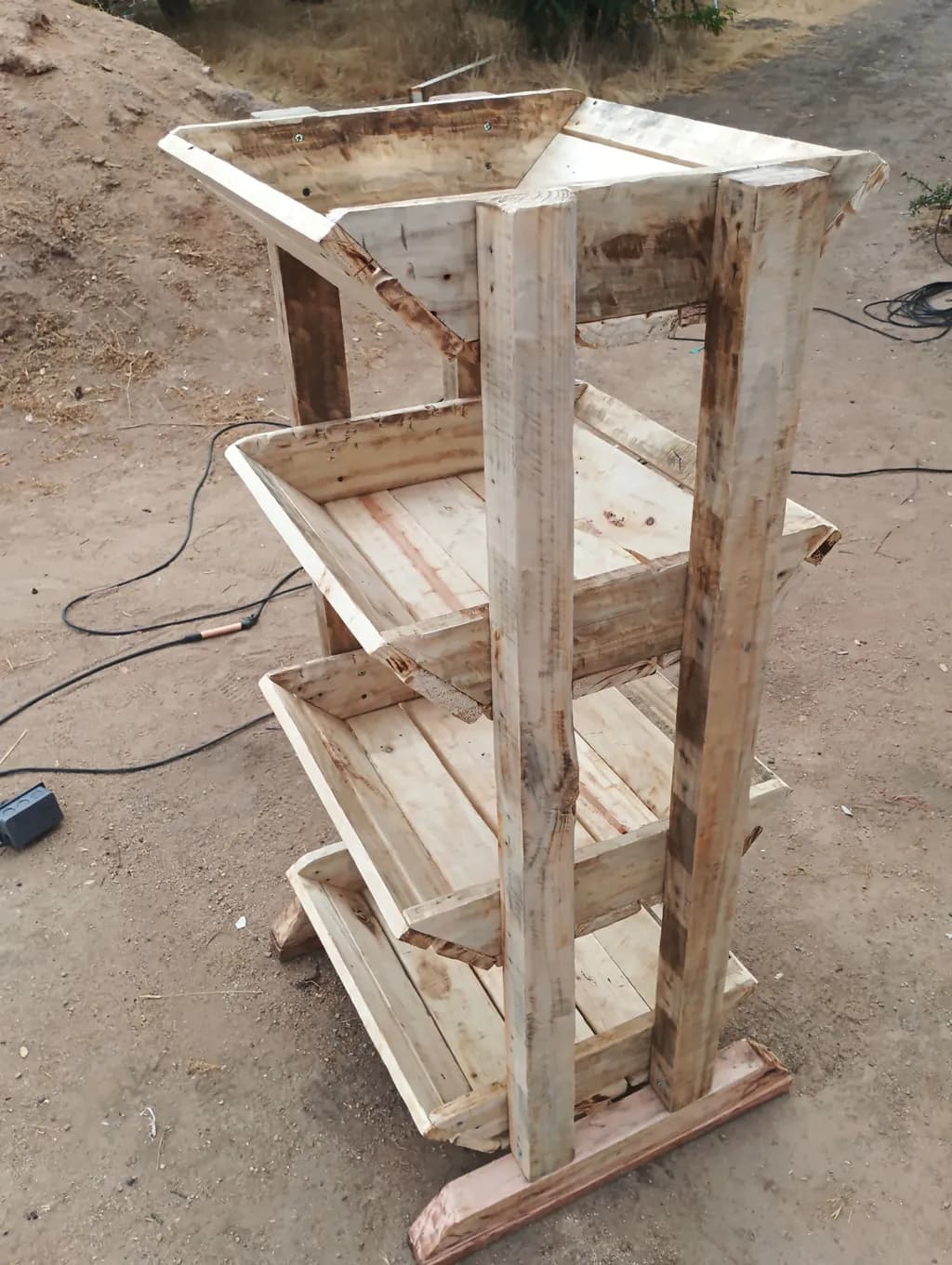 Rustic Storage Stand