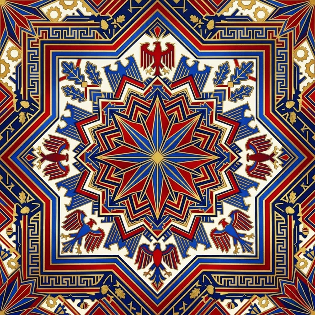 Star Eagle Mandala