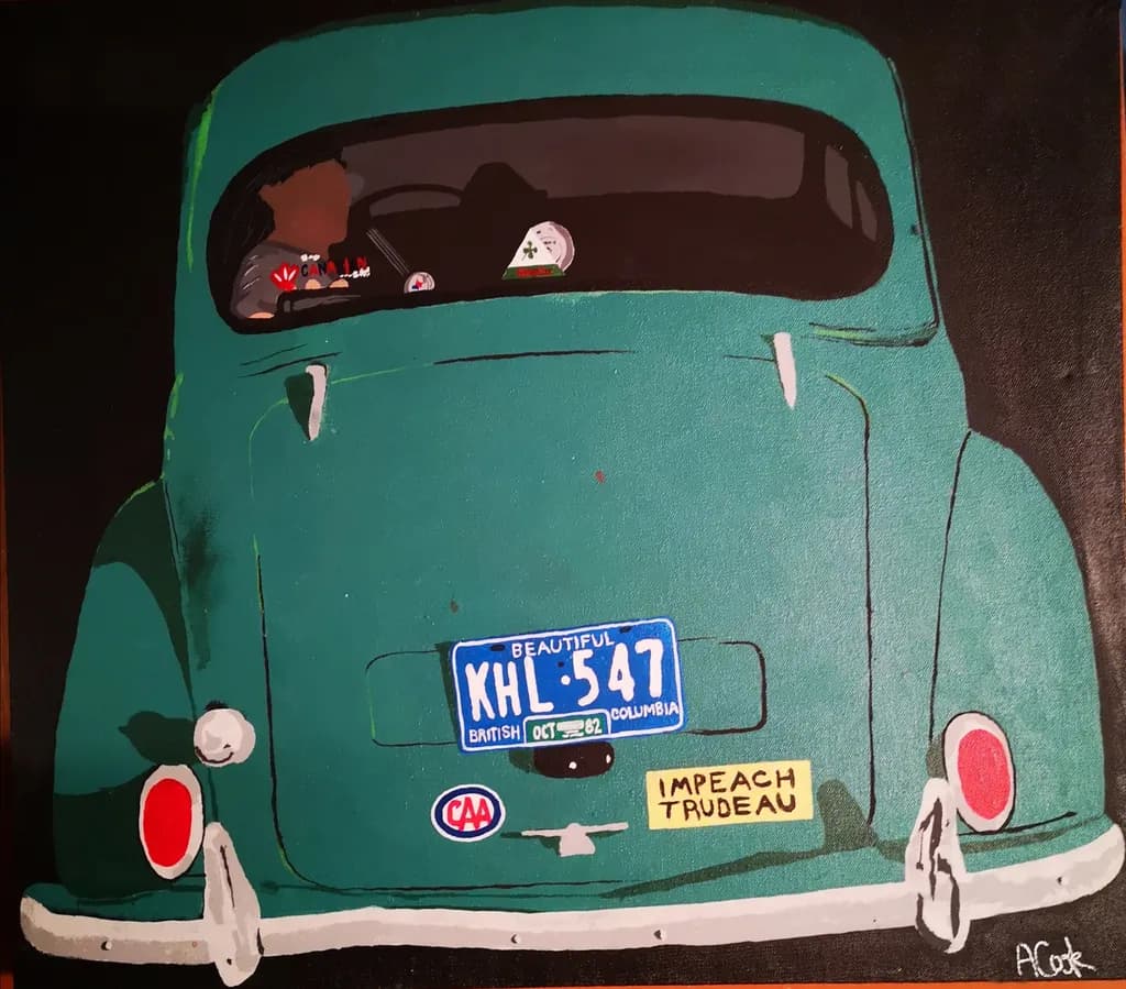 Retro Green Ride