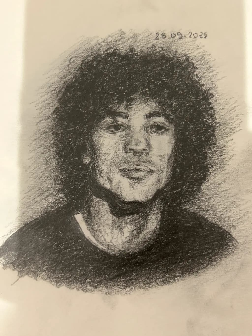 Curly Portrait