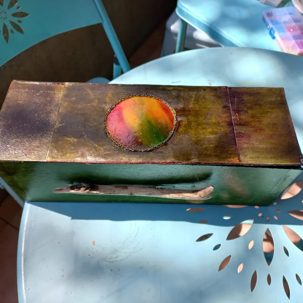 Colorful Handcrafted Box